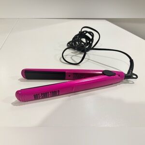 Hot Shot Tools Pink Hair Straightener